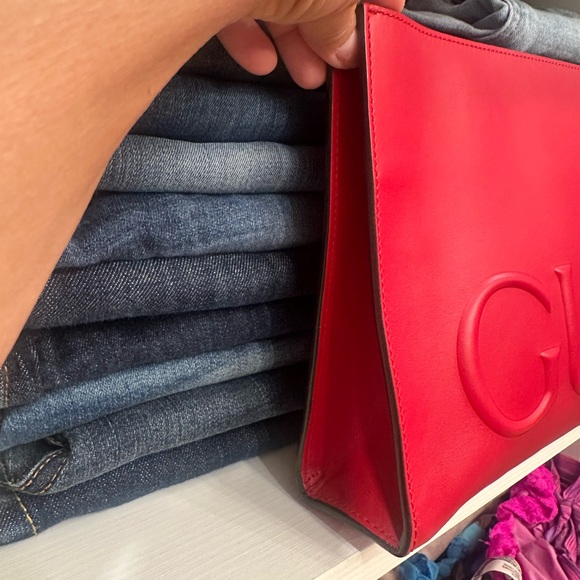 SOLD ‼️ Gucci Clutch Large Red Leather 100% authentic - Picture 2 of 10
